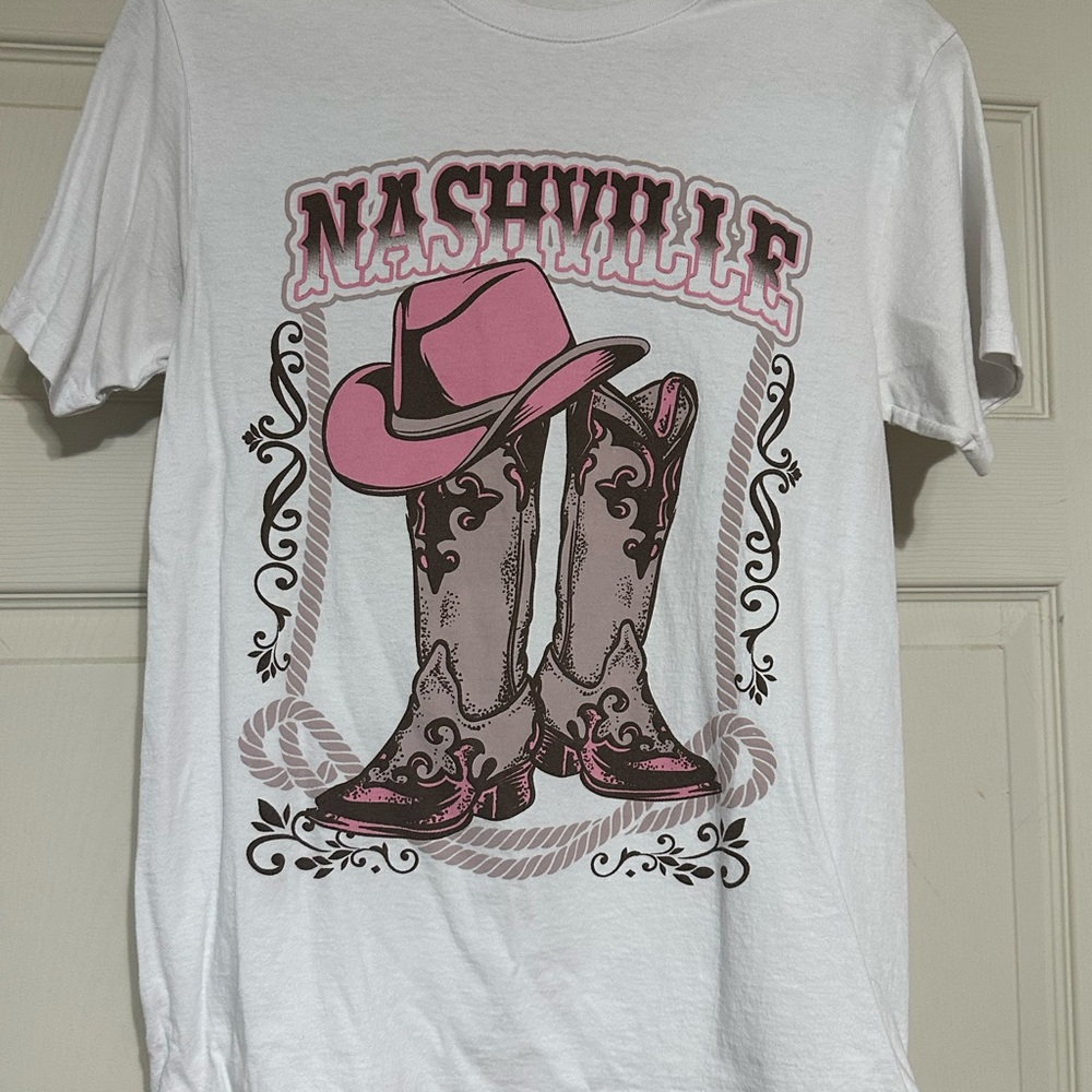 Rebellious One White Graphic Tee